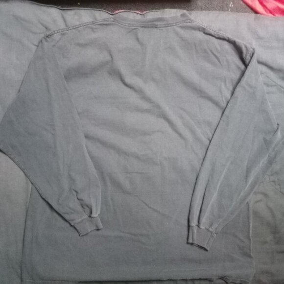 Vintage 90s Living Forest Jungle Animals Long Sleeve T-Shirt - Picture 5 of 5